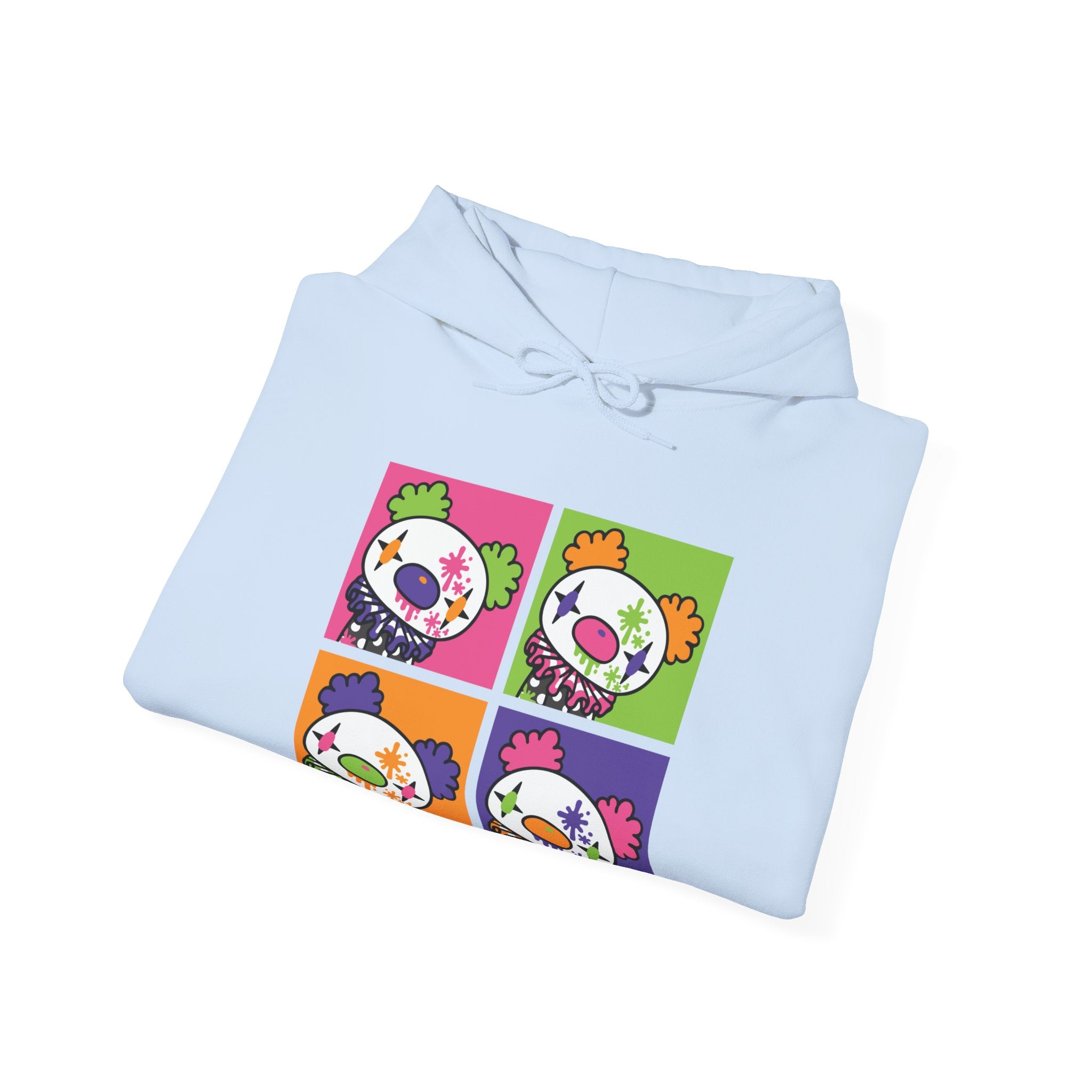 Gloomy Clown Multicolor Hoodie